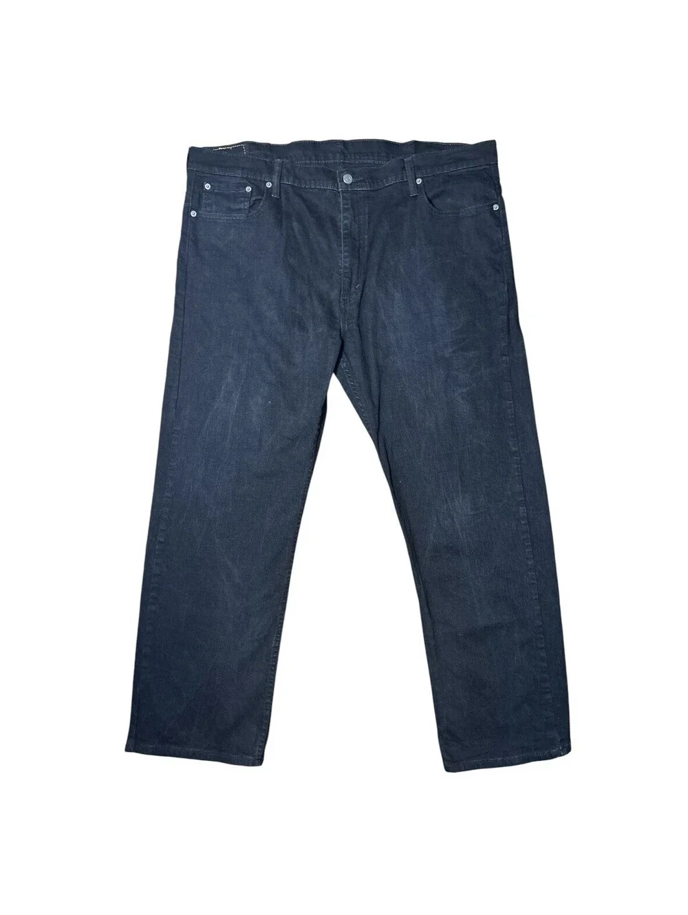 Levi’s 569 Men’s Jeans 42x32 Loose Fit Straight Leg Stretch Denim Black